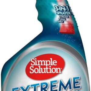 Simple Solution Extreme Pet Stain and Odour Remover, Enzymatic Cleaner with 3X Pro-Bacteria Cleaning Power - 945ml