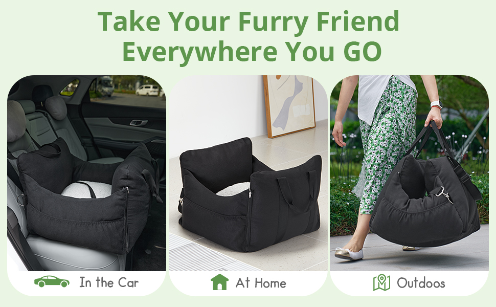 Dog Car Seat for Small Dogs or Cats