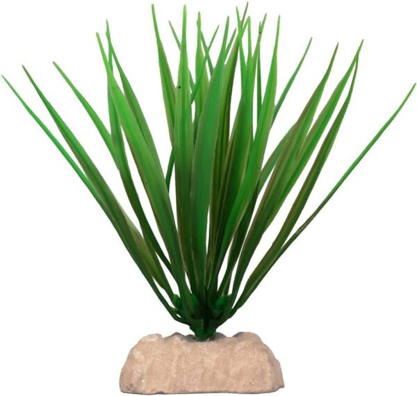 Amtra Plant Classic Bamboo - Plastic Freshwater and Saltwater Aquarium Decorations, Artificial Aquarium Plants, For Aquariums and Fish Tanks, Non-Toxic, Size S, 13 CM