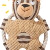 CAISHOW Dog Squeak Toys Soft Squeaky Dog Interactive Play Toy Stuffed Animal Interactive Separation Anxiety Relief For Puppy Small And Medium Dogs Playing Pet Toy…