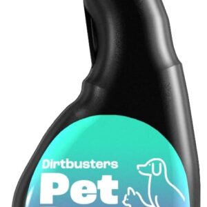 Dirtbusters Pet Pro Pet Stain & Odour Remover Spray, Powerful Professional Enzymatic Carpet Cleaner Solution, Upholstery & Fabric (750ml)