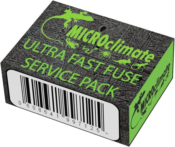 Microclimate Reptile Thermostat Spare Ultra Fast Fuse Pack (5)-Vivarium/Terrarium/Lizard/Snake/Spider