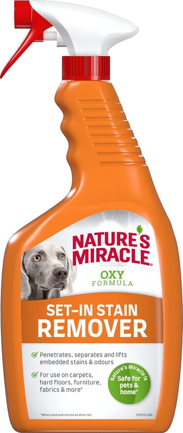 Nature's Miracle Dog Set-In Stain & Odour Remover - Oxy Formula 709ml