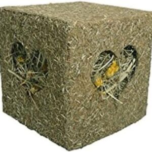 Rosewood Naturals ‘I Love Hay’ Forage Cube, Treat & Toy for Small Animals, Large