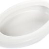 X-Institute Water Food Bowl Terrarium Bowls Worm Dish Ceramic Pet Bowls Anti-Escape Feeding Dish Birds Bowl Worm Dish Escape Proof