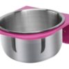 Yardwe 3pcs Parrot Food Box Bird Cage Bird Feeder Bird Feeding Holder Parrots Feeder Bird Food Bowl Bird Food Holder Bird Food Container Bird Food Feeder Bird Feeding Cup Stainless Steel