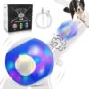 kykake Interactive Dog/Cats Ball Toys,Automatic Moving Rotating Dog Ball,Durable Motion Activated Automatic Rolling Ball Toys for Puppy/Small/Medium Dogs,USB Rechargeable