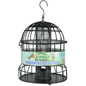 Premium Cage Seed Feeder