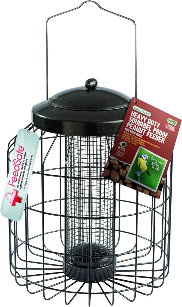 Gardman A01821 Heavy Duty Squirrel Safe Peanut Feeder