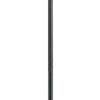 Shepherds Hook, 272 cm Adjustable Bird Feeder Pole with 5 Prongs Base, Heavy Duty Rustproof Double Shepards Hooks for Outdoor Hummingbird Feeder Stand, Solar Lights, Lanterns, Flower Basket, Black