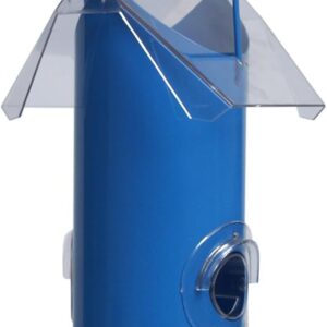 Supa "Rutland" Wild Bird Seed Feeders, Suitable For Seed And Sunflower Hearts, 4 Port Feeder, Finished In Summer Blue.