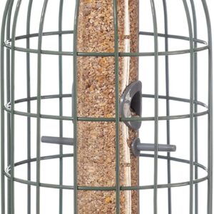 The Nuttery ORGD03 Original Seed Squirrel Proof Bird Feeder, 17x34cm, Ocean Green