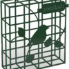 Peckish 60053036 Complete Suet Cake Bird Feeder, Green, 13.0 cm*5.0 cm*12.0 cm