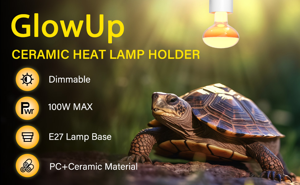 100W Ceramic heat lamp holder e27 lamp base dimmable