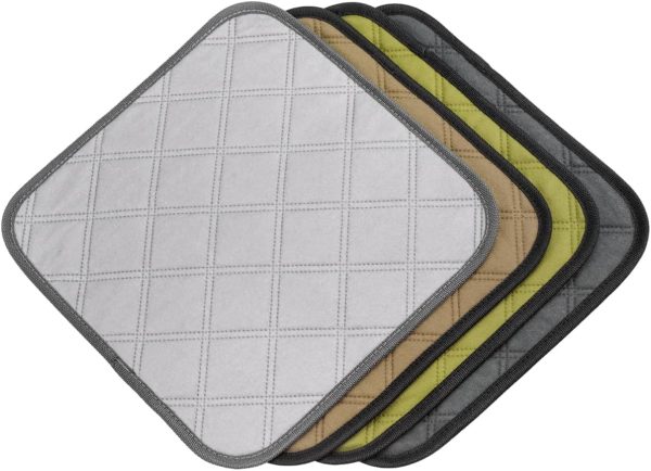 4 Pack Guinea Pig Cage Liner,Washable Pee Pads for Small Pet,Reusable Guinea Pig Bedding,Non-Slip Mat for Small Animals Soft and Comfortable Sleep Pads for Chinchillas Rabbits Hamster Bunny