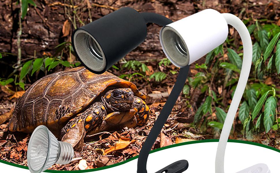 UVA UVB Reptile Light - Turtle Light,Reptile Heat Lamp, UVA UVB Heat Lamp Bulbs, Dimmable Switch And