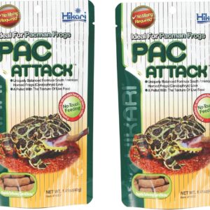 Hikari (2 Pack) Packman Frog Pac Attack Food - 1.41 Grams Each