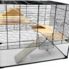 Little Friends Savoy Gerbilarium Cage with Accessories, 58.5 x 38 x 47.5 cm