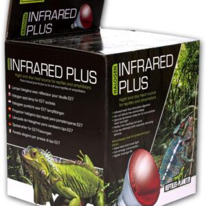 Reptiles-Planet Halogen Infra Red Plus Bulb for Heating Reptiles, 50 W