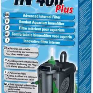 Tetra IN400 Plus Powerful Internal Filter for Physical, Biological and Chemical Aquarium Water Filtration,Black,30-60 litre