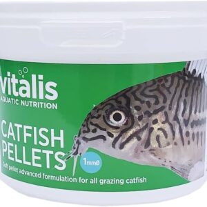 Vitalis Catfish Pellets XS 1mm Extra Small Fish Food 140g